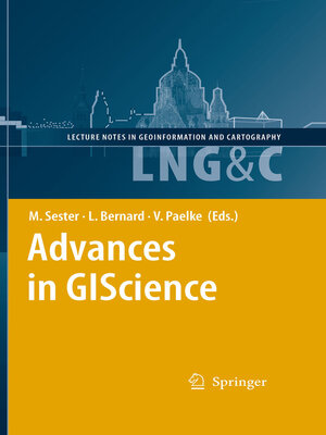 cover image of Advances in GIScience
